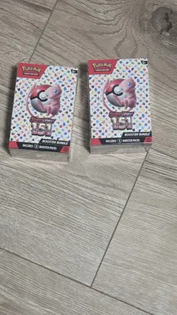 2x Sealed Pokemon 151 Booster Bundles. Brand New - Image 1