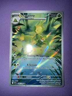 Pokemon Leavanny Illustration Rare SV: White Flare 089/086 NM Mint - Image 1