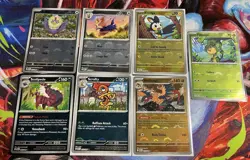 Pokemon Pokeball Holo Foil Lot of 7 - Image 1