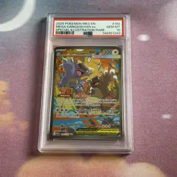PSA 10 Mega Kangaskhan Ex 182 Pokemon Single, Mega Evolution Gem Mint - Image 1