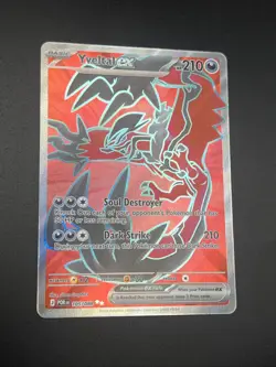 Yveltal ex 105/088 Full Art Secret Rare NM/M Fresh Pull Pokemon - Image 3