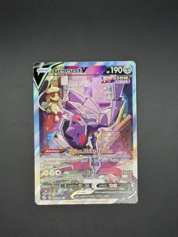 Pokemon Cards Genesect V 255/264 Fusion Strike Alt Art - Image 1