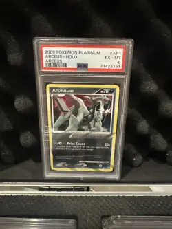 2009 Pokemon Platinum Arceus - Arceus Holo Ar1 PSA 6 - Image 1