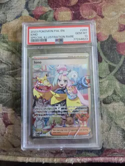 2023 Pokemon SV Paldea Evolved Iono #269/193 PSA 10 - Image 1