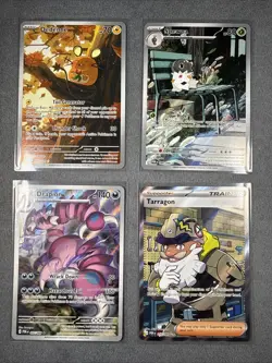 Pokemon Perfect Order IR/ Ultra Rare Lot Dedenne Spewpa Drapion Tarragon - Image 1