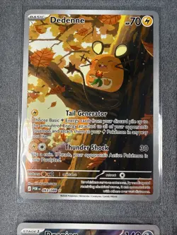 Pokemon Perfect Order IR/ Ultra Rare Lot Dedenne Spewpa Drapion Tarragon - Image 2