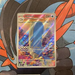 Wailord 162/159 Pokemon Tcg Journey Together Illustration Rare - Image 1