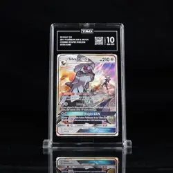 TAG GEM MINT 10 Silvally GX 184/236 – Cosmic Eclipse Pokemon (#1 Overall) - Image 1