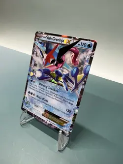 Ash-Greninja EX XY133 XY Black Star Promo Holo Pokemon TCG LP - Image 2