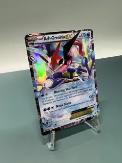 Ash-Greninja EX XY133 XY Black Star Promo Holo Pokemon TCG LP - Image 3