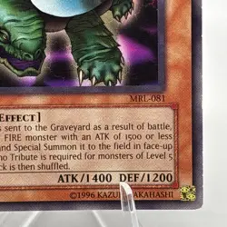 Yugioh UFO Turtle MRL-081 1st Edition Single Rare MP - Image 5