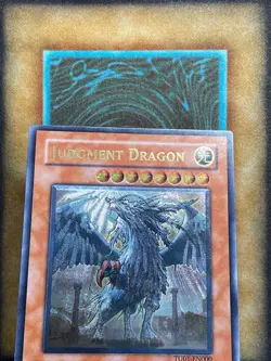 Yugioh Judgment Dragon TU01-EN000 Ultimate Rare LP - Image 2