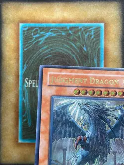 Yugioh Judgment Dragon TU01-EN000 Ultimate Rare LP - Image 4