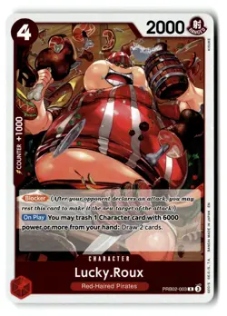 Lucky.Roux PRB02-003 Rare Premium Booster -The Best- Vol. 2 One Piece Near Mint - Image 1