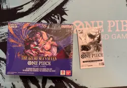 New Factory Sealed One Piece OP-14-EB04 The Azure Seas Seven Booster Box - Image 1