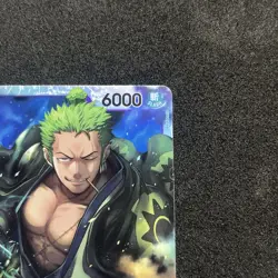 ONE PIECE Roronoa Zoro Juurou ST18-004 SR Purple Staw Hat Crew Tcg Card Game - Image 4
