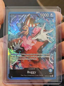 OP09-042 Emperors in the New World Holo Foil Leader Card Buggy - Image 1