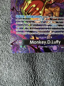 Monkey D Luffy ST26-005 SP One Piece OP-15 Adventure on Kami's Island FedEx 2Day - Image 4