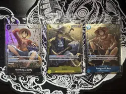 Sabo / Ace / Luffy P-073 P-074 P-075 Exclusive Sealed ENG SEALED One Piece VOL 2 - Image 1