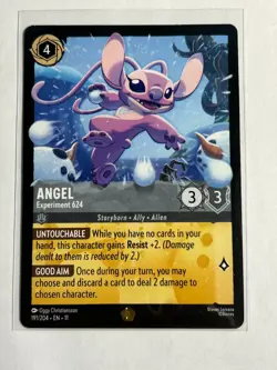 Disney Lorcana - Angel - Experiment 624 - Winterspell (11) - Legendary - Image 1
