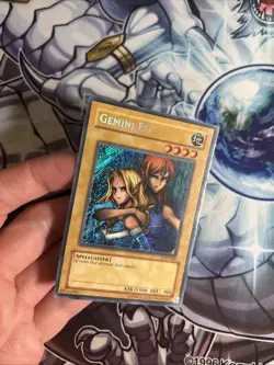 (SRH) Yu-Gi-Oh! Gemini Elf LON-000 Secret Rare Unlimited Edition VLP - Image 4