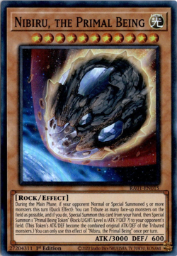 Nibiru, the Primal Being - RA01-EN015 - Super Rare 1st Edition Yu-Gi-Oh NM - Image 1