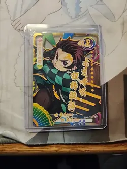 Demon Slayer Tanjiro Kamado Metal Card Goddess Story SLR - Image 1