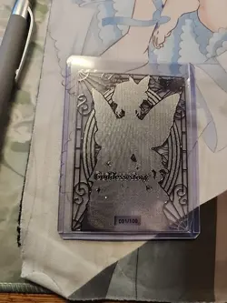 Numbered 081/100 Demon Slayer Kochou Shinobu Spicy Metal Card Goddess Story SSR - Image 2