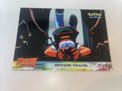 Topps Rescuing Pikachu Foil 30 Mewtwo Strikes Back Pokemon Card Trading Card - Image 1