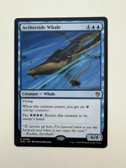 Aethertide Whale MTG Magic the Gathering Card NM Near Mint DRC - Image 1