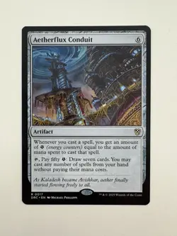 Aetherflux Conduit MTG Magic the Gathering Card NM Near Mint DRC - Image 1