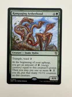 Rampaging Aetherhood MTG Magic the Gathering Card NM Near Mint DRC - Image 1