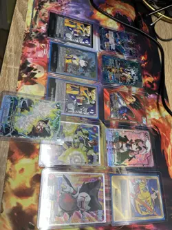 Dragon Ball Z Card Collection. Manga, Gold Energy Marker And More - Image 1