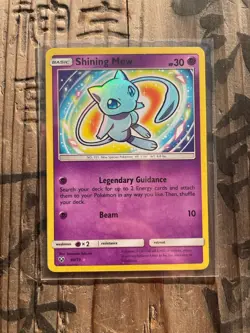 Shining Mew 40/73 Shining Legends Rare Holo 2017 Pokemon Card - Image 1