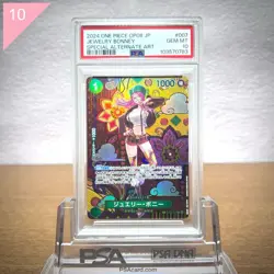PSA10 Jewelry Bonney ST02 007 Special Card One Piece TCG Gem Mint Rare - Image 1