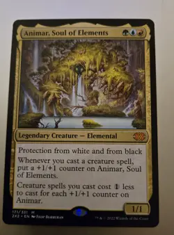 Animar Soul of Elements Double Masters 2022 Regular Card, NM Condition - Image 1