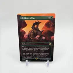 Life Finds a Way BORDERLESS Jurassic World Collection 0005 NM MTG Regular - Image 1