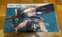 MTG FINAL FANTASY Cloud Strife Playmat Magic: The Gathering New Official - Image 1