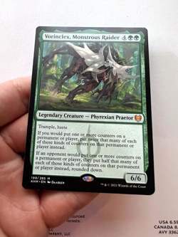 Vorinclex, Monstrous Raider - Kaldheim - Regular - Near Mint - MTG - Image 3