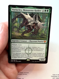 Vorinclex, Monstrous Raider - Kaldheim - Regular - Near Mint - MTG - Image 4
