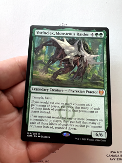 Vorinclex, Monstrous Raider - Kaldheim - Regular - Near Mint - MTG - Image 5
