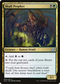 MTG - Skull Prophet - Ikoria: Lair of Behemoths - X1 - (NM) - #W5435 - Image 1