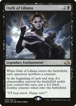 mtg magic oath of Liliana ENGLISH Serment de Liliana - Image 1