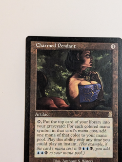 MTG - 1x Charmed Pendant - Odyssey - NM - Vintage Rare - Magic The Gathering 298 - Image 3