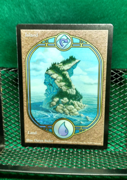 MTG - Unglued Set - Island x1 - Basic Land Alt Artwork - NM/Mint Condition! - Image 1