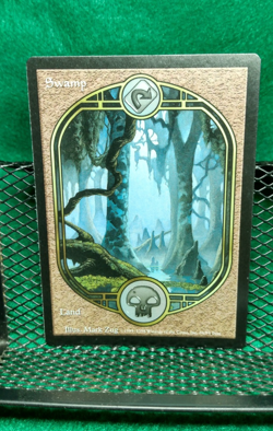 MTG - Unglued Set - Swamp x1 - Basic Land Alt Artwork - NM/Mint Condition! - Image 1