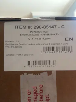 Sealed Case Etbs Crown Zenith Pokemon TCG Factory Sealed - Image 5