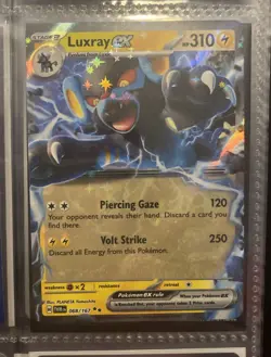 2024 Pokemon Scarlet Violet Twilight Masquerade Art Luxray ex 68 /167 - Image 1