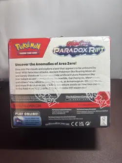 Pokemon TCG Paradox Rift Booster Box ✅ Sealed In Hand (Very Small Tear) - Image 2
