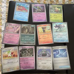 Pokemon TCG Prismatic Evolutions Pokeball Bundle 11 Cards - Image 1